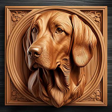 3D model The Bulgarian Hound dog (STL)